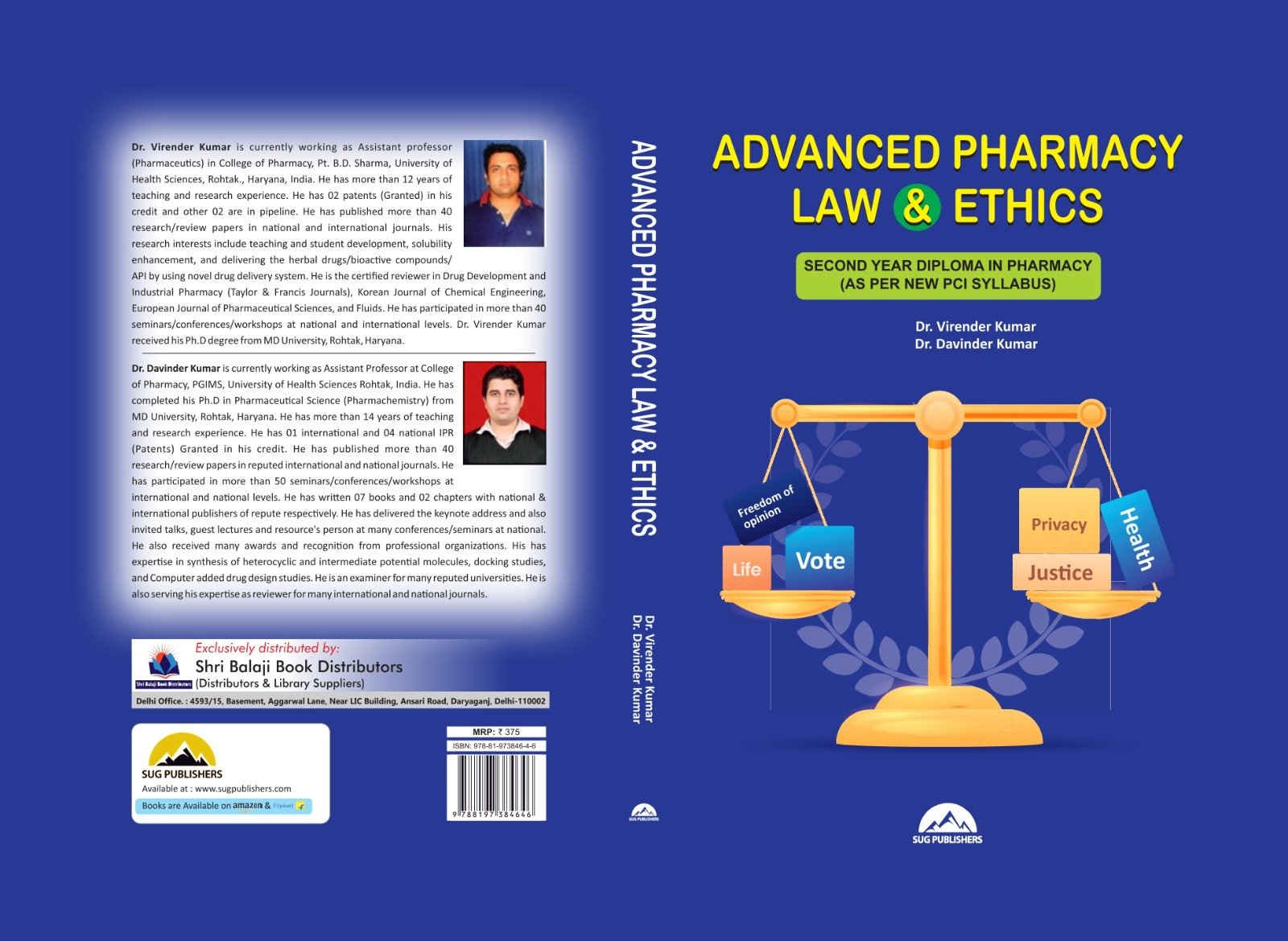 Advanced Pharmacy Law & Ethics
